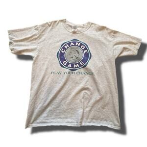 Vintage Georgia Lottery Gildan Ultra Cotton Men’s XL “Change Game”